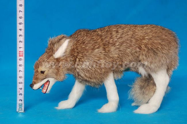 皮毛玩(wán)具狼：LA015義烏楚傑工藝品有限公司