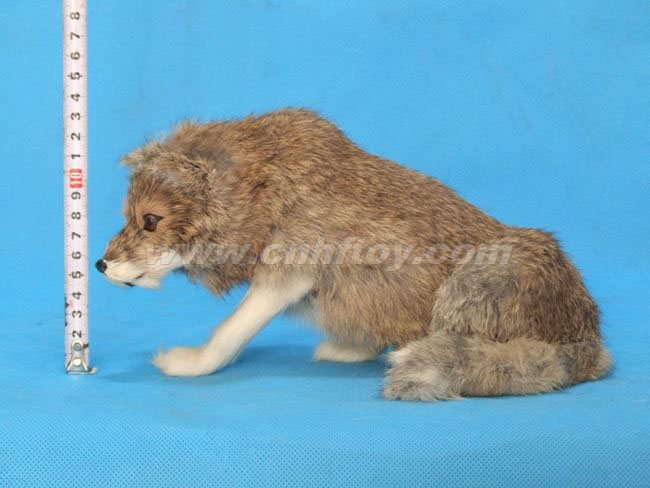 皮毛玩(wán)具狼：LA019義烏楚傑工藝品有限公司