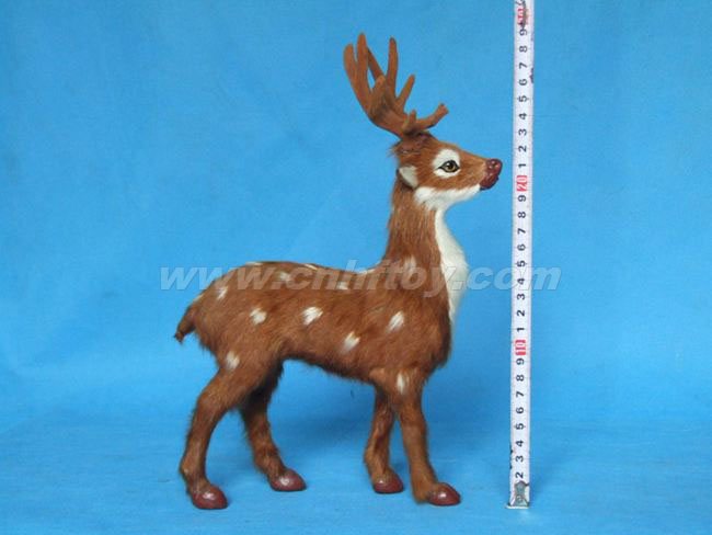 皮毛玩(wán)具鹿：L174義烏楚傑工藝品有限公司