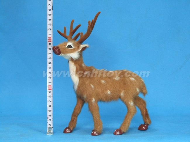 皮毛玩(wán)具鹿：L183義烏楚傑工藝品有限公司