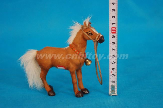 皮毛玩(wán)具馬：DX005義烏楚傑工藝品有限公司