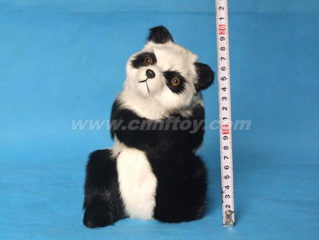 皮毛玩(wán)具熊貓：XM035義烏楚傑工藝品有限公司