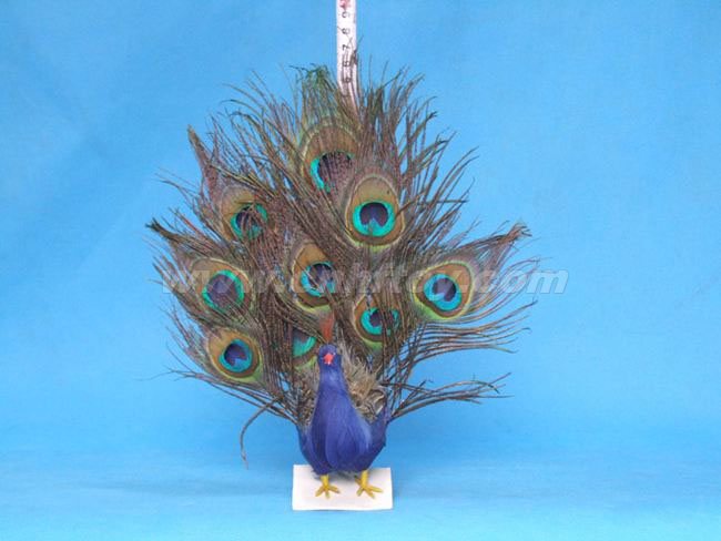 皮毛玩(wán)具孔雀：KQ002義烏楚傑工藝品有限公司