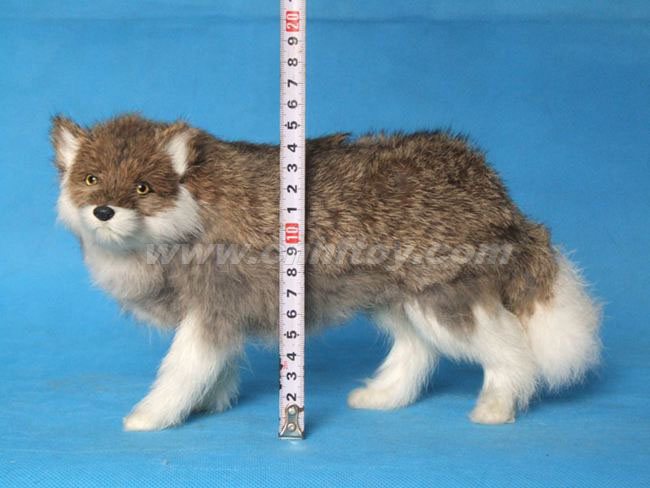 皮毛玩(wán)具狼：LA034義烏楚傑工藝品有限公司