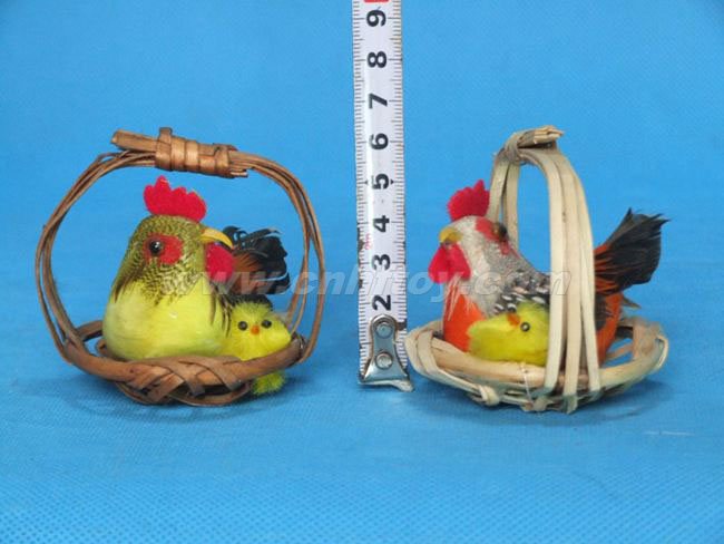 皮毛玩(wán)具雞：J047義烏楚傑工藝品有限公司