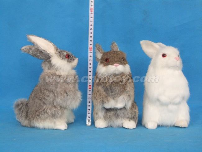 皮毛玩(wán)具兔：T016義烏楚傑工藝品有限公司