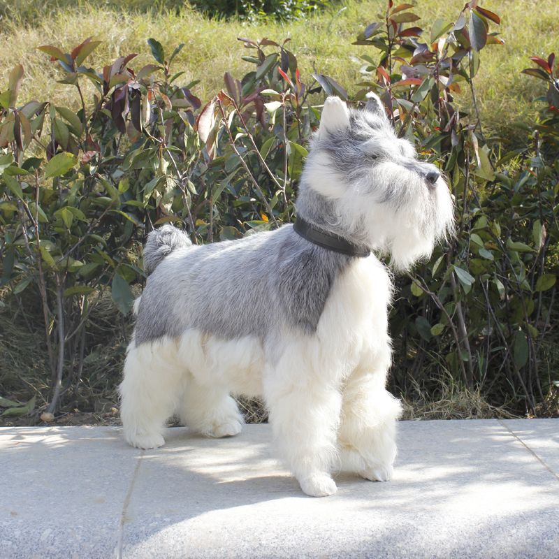 皮毛玩(wán)具狗：仿真皮毛動物(wù) 仿真狗 家(jiā)具擺件(jiàn)義烏楚傑工藝品有限公司