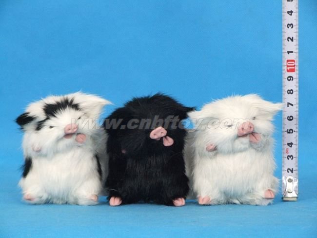 皮毛玩(wán)具豬：ZH021義烏楚傑工藝品有限公司