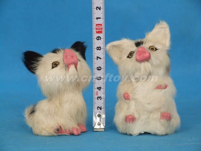 皮毛玩(wán)具豬：ZH022義烏楚傑工藝品有限公司