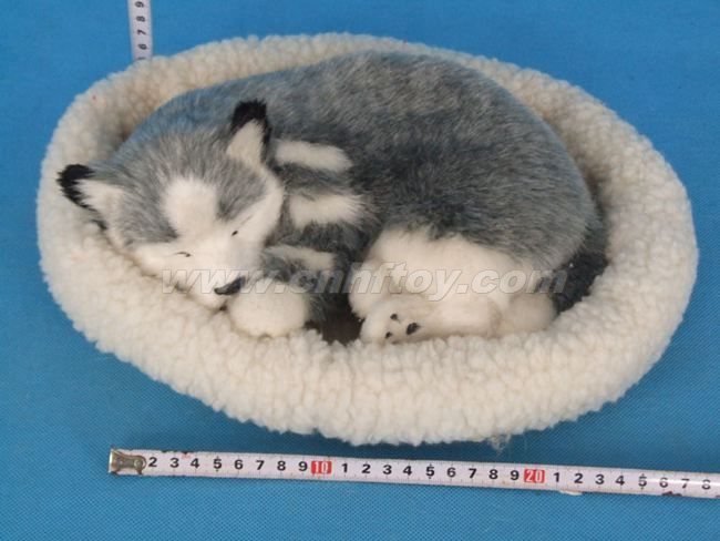 皮毛玩(wán)具呼吸狗.貓：HXG071義烏楚傑工藝品有限公司